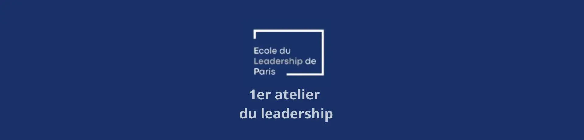 Logo de l'École du Leadership de Paris